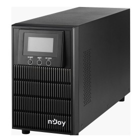 UPS nJoy Aten PRO 1000, 1000VA/800W, On-line (double convension UPS), LCD Display, 3 Prize Schuko cu Protectie, Tower, Smart SNM