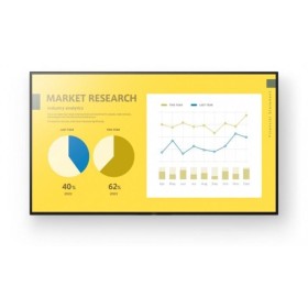 Monitor signage Sony EZ20L, 75", 350nit, 16/7, UHD, D-LED, 10ms, contrast static 1200:1, mătuire 1%, stocare 16GB. Wi-Fi Direct,