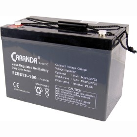 Acumulator Deep Cycle Gel Caranda 12V 100Ah