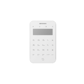 Cititor card cu tastatura Hikvision DS-K1107AMK, citeste carduri Mifare 13.56 MHz, distanta citire: ≤ 50 mm, RS-485, Wiegand (W2