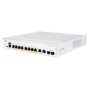 Switch  CISCO CBS350-8FP-E-2G, 8 PORTURI 10/100/1000, 2 x SFP, POE 120w, Buffer: 1.5 Mb, Flash 256Mb, CPU: 800 MHz ARM , DRAM: 5