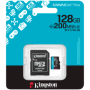 Carde de Memorie MicroSDXC Kingston Canvas GO PLUS 128GB Adaptor SD Class 10