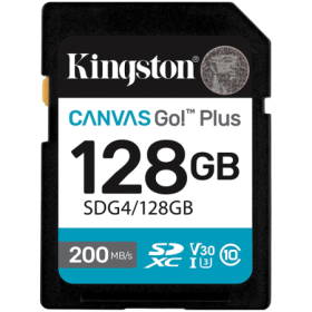 Card de Memorie SD Kingston 128GB  Canvas GO Plus CL 10