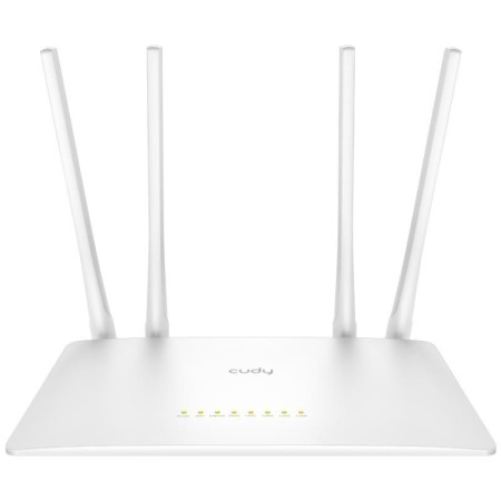 CUDY AC1200 Dual Band Wi-Fi Router, Chipset MediaTek, 802.11ac/a/b/g/n, 867Mbps at 5GHz + 300Mbps at 2.4GHz, 5 × 10/100Mbps Port