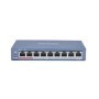 Switch Hikvision DS-3E0109P-E©, 8-port, PoE