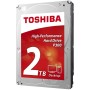 HDD desktop Toshiba P300 (3.5" 2TB, 7200RPM, 64MB, NCQ, AF, SATAIII...