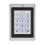 Tastatura control acces PNI DK110, stand alone, exterior si interior, IP54, Tastatura iluminata, Aliaj de zinc, IP54, Cititor ca